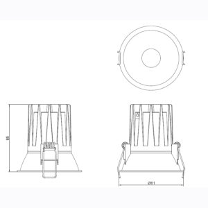 Sun Light ΣΠΟΤ ΦΩΤΙΣΤΙΚΟ ΧΩΝΕΥΤΟ-ΚΩΔ. TITO-75