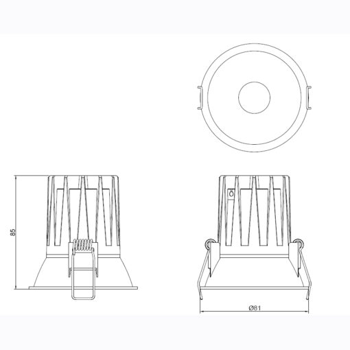 Sun Light ΣΠΟΤ ΦΩΤΙΣΤΙΚΟ ΧΩΝΕΥΤΟ-ΚΩΔ. TITO-75