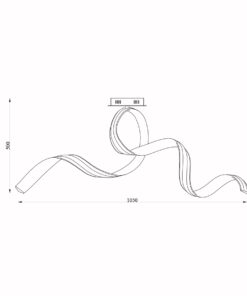 Sun Light ΦΩΤΙΣΤΙΚΟ ΟΡΟΦΗΣ LED-ΚΩΔ. UBAN-45C