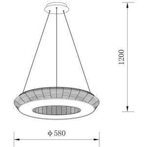 Sun Light ΠΟΛΥΦΩΤΟ-ΚΡΕΜΑΣΤΟ ΦΩΤΙΣΤΙΚΟ LED-ΚΩΔ. ZEUS-P-Υ