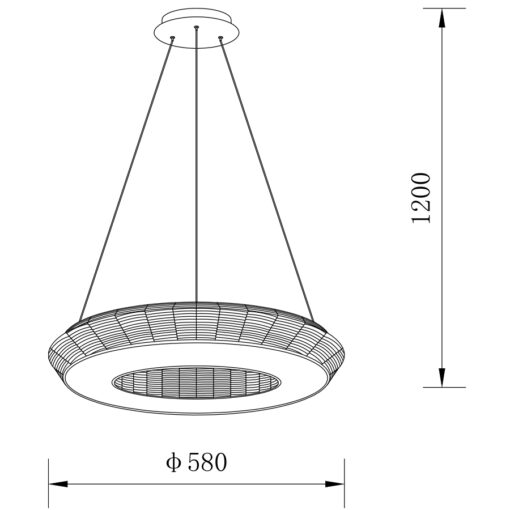 Sun Light ΠΟΛΥΦΩΤΟ-ΚΡΕΜΑΣΤΟ ΦΩΤΙΣΤΙΚΟ LED-ΚΩΔ. ZEUS-P-BK