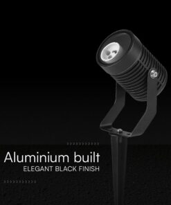 Φωτιστικό Σποτ Κήπου Καρφωτό Αλουμινίου GU10 Μαύρο IP65 V-TAC 24227VT