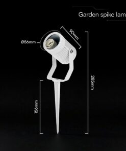 Φωτιστικό Σποτ Κήπου Καρφωτό Αλουμινίου GU10 Λευκό IP65 V-TAC 24228VT
