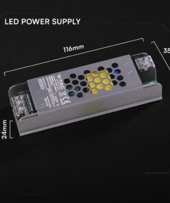 Τροφοδοτικό για LED 36W 24V IP20 Μεταλλικό V-TAC 24235VT