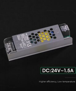 Τροφοδοτικό για LED 36W 24V IP20 Μεταλλικό V-TAC 24235VT