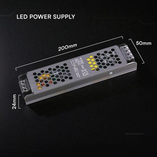 Τροφοδοτικό για LED 75W 12V IP20 Μεταλλικό V-TAC 24237VT