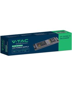SLIM Power Supply – 150W 24V 6.25A IP20 V-TAC 24239VT