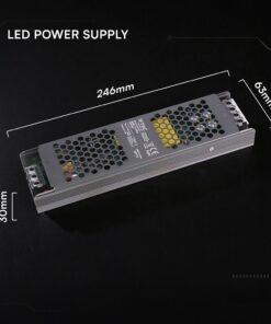 Τροφοδοτικό SLIM για LED 250W 24V 10.5A IP20 Μεταλλικό V-TAC 24241VT