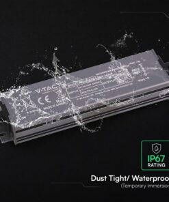 Τροφοδοτικό V-TAC για LED 36W 24V 1.5A IP67 Αδιάβροχο Μεταλλικό 24243VT