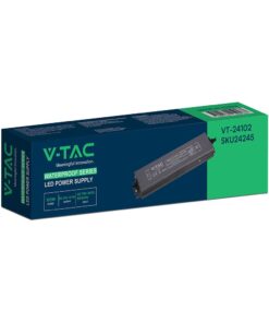 Τροφοδοτικό V-TAC για LED 100W 24V 4.5A IP67 Αδιάβροχο Μεταλλικό 24245VT