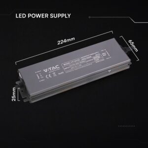 Τροφοδοτικό V-TAC για LED 150W 24V 6.25A IP67 Αδιάβροχο Μεταλλικό 24246VT