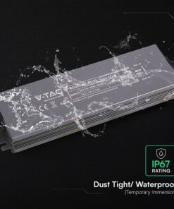 Τροφοδοτικό V-TAC για LED 150W 24V 6.25A IP67 Αδιάβροχο Μεταλλικό 24246VT