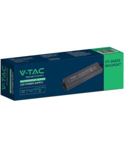 Τροφοδοτικό V-TAC για LED 200W 24V 8.25A IP67 Αδιάβροχο Μεταλλικό 24247VT