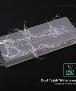 Τροφοδοτικό V-TAC για LED 300W 24V 12.5A IP67 Αδιάβροχο Μεταλλικό 24248VT
