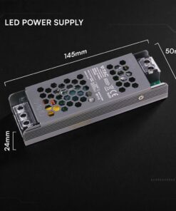 SLIM Power Supply – 60W 12V 5A IP20 V-TAC 24255VT