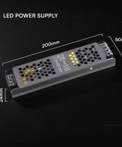 SLIM Power Supply – 75W 12V 6.25A IP20 V-TAC 24256VT