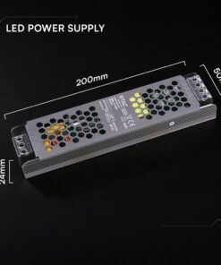 Τροφοδοτικό SLIM για LED 120W 12V IP20 Μεταλλικό V-TAC 24257VT