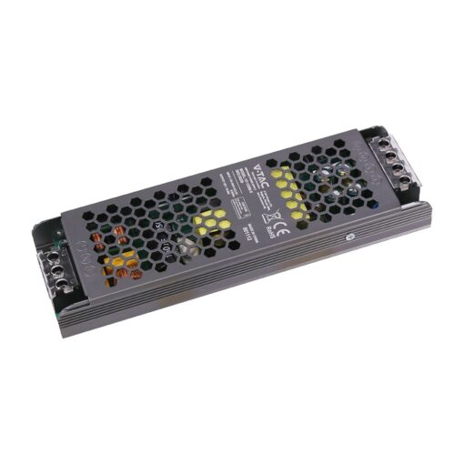 Τροφοδοτικό SLIM για LED 200W 12V 16.5A IP20 Μεταλλικό V-TAC 24259VT