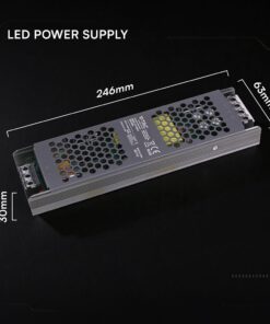 Τροφοδοτικό SLIM για LED 250W 12V 20.83A IP20 Μεταλλικό V-TAC 24260VT