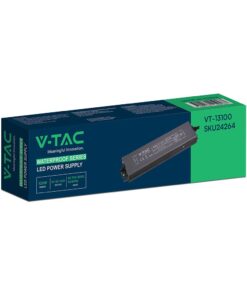 Τροφοδοτικό V-TAC για LED 100W 12V 8.3A IP67 Αδιάβροχο Μεταλλικό 24264VT