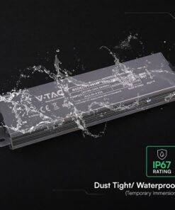Τροφοδοτικό V-TAC για LED 100W 12V 8.3A IP67 Αδιάβροχο Μεταλλικό 24264VT