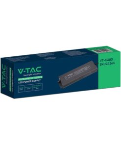 Τροφοδοτικό V-TAC για LED 150W 12V 12.5A IP67 Αδιάβροχο Μεταλλικό 24265VT