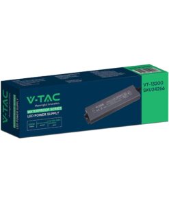 Τροφοδοτικό V-TAC για LED 200W 12V 16.5A IP67 Αδιάβροχο Μεταλλικό 24266VT