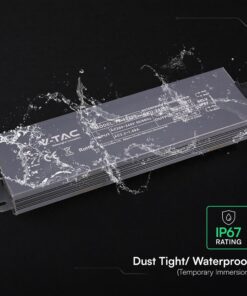 Τροφοδοτικό V-TAC για LED 200W 12V 16.5A IP67 Αδιάβροχο Μεταλλικό 24266VT