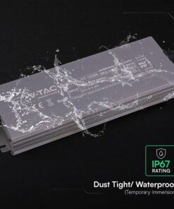 Τροφοδοτικό V-TAC για LED 300W 12V 25A IP67 Αδιάβροχο Μεταλλικό 24267VT