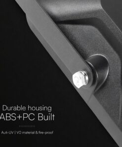 30W LED Ηλιακός Προβολέας Μαύρος CCT 3000lm IP65 με Ανιχνευτή Κίνησης & Τηλεχειριστήριο V-TAC 24277VT