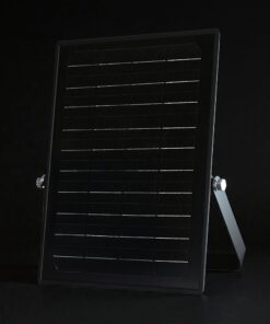 30W LED Ηλιακός Προβολέας Μαύρος CCT 3000lm IP65 με Ανιχνευτή Κίνησης & Τηλεχειριστήριο V-TAC 24277VT