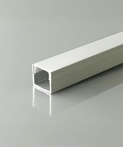 Προφίλ Αλουμινίου για LED Ταινίες με Οπάλ Κάλυμμα 2m V-TAC 12x10mm 24298VT