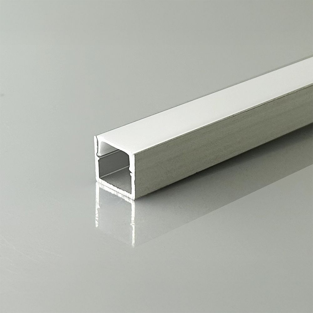 Προφίλ Αλουμινίου για LED Ταινίες με Οπάλ Κάλυμμα 2m V-TAC 12x10mm 24298VT