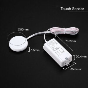 Touch Sensor White V-TAC 24358VT