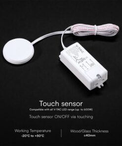 Touch Sensor White V-TAC 24358VT