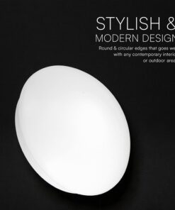 Φωτιστικό Πλαφονιέρα Φ30 Στρογγυλή 2xE27 με Ανιχνευτή Κίνησης IP44 V-TAC 24359VT