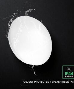 Φωτιστικό Πλαφονιέρα Φ30 Στρογγυλή 2xE27 με Ανιχνευτή Κίνησης IP44 V-TAC 24359VT