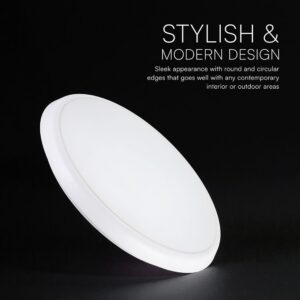 Πλαφονιέρα LED Στρογγυλή Φ360 V-TAC CREE Chip 20-40W με Αισθητήρα Κίνησης CCT IP65 6yrs Wty 24360VT