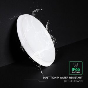 Πλαφονιέρα LED Στρογγυλή Φ360 V-TAC CREE Chip 20-40W με Αισθητήρα Κίνησης CCT IP65 6yrs Wty 24360VT
