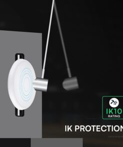 Πλαφονιέρα LED Στρογγυλή Φ360 V-TAC CREE Chip 20-40W με Αισθητήρα Κίνησης CCT IP65 6yrs Wty 24360VT