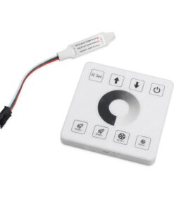 Χειριστήριο Τοίχου LED Ταινίας Pixel Single Color – 1 Κανάλι – 12‑24V – IP20 – Eurolamp 145-82106