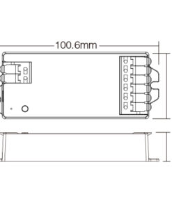 MiBoxer ER5 5in1 LED Controller 12/24V RF – Quick Connector – Max 288W – MONO/CCT/RGB/RGBW/RGBCCT