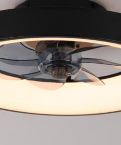 Ανεμιστήρας Οροφής ACA FAN6687BK – 7 Πτερύγια – LED 34W 3332Lm – DC 20W – 6 Ταχύτητες – Ø30cm – Μαύρος