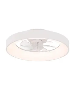 Ανεμιστήρας Οροφής ACA FAN6687WH – 7 Πτερύγια – LED 34W 3332Lm – DC 20W – 6 Ταχύτητες – Ø30cm – Λευκός – Τηλεχειριστήριο & Smart Life App