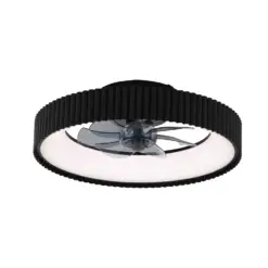 Ανεμιστήρας Οροφής ACA FAN6689BK – 7 Πτερύγια – LED 34W 3332Lm – DC 20W – 6 Ταχύτητες – Ø30cm – Μαύρος – Τηλεχειριστήριο & Smart Life App