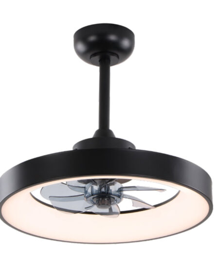 Ανεμιστήρας Οροφής FAN6697BK – 7 Πτερύγια – LED 34W 3332lm – DC 20W – 6 Ταχύτητες – Ø30cm – Μαύρος – Τηλεχειριστήριο & Χρονοδιακόπτης (Αντιγραφή)