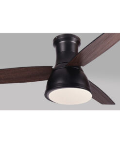 Ανεμιστήρας Οροφής FANRX44041B – 3 Ξύλινα Πτερύγια – 22W LED CCT – Τηλεχειριστήριο – 6 Ταχύτητες – Μαύρο Ματ ACA