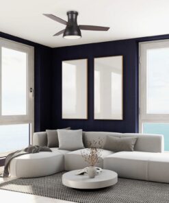 Ανεμιστήρας Οροφής FANRX44041B – 3 Ξύλινα Πτερύγια – 22W LED CCT – Τηλεχειριστήριο – 6 Ταχύτητες – Μαύρο Ματ ACA