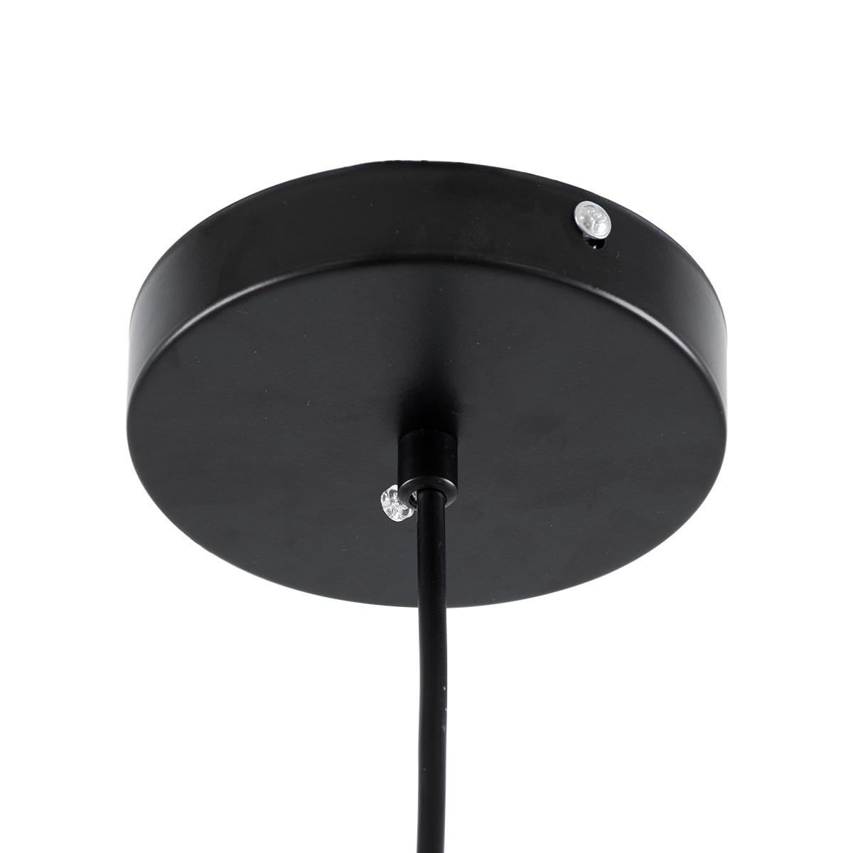 GLOBOSTAR® CHARLOTTE 00743 Μοντέρνο Κρεμαστό Φωτιστικό Οροφής LED 5W 500lm 180° AC 220-240V IP20 Θερμό Λευκό 2700K - Sanan SMD Chip - Μαύρο & Μαύρο Φιμέ - Μ23 x Π23 x Υ23cm - 2 Xρόνια Εγγύηση - Image 10