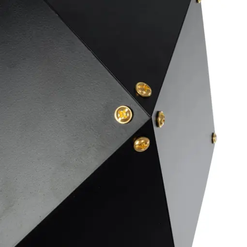 GLOBOSTAR® WELLES 00794 Μοντέρνο Φωτιστικό Τοίχου - Απλίκα με Ντουί 1 x E14 AC 220-240V IP20 - Μαύρο - Μ17 x Π28 x Υ17cm - Image 9